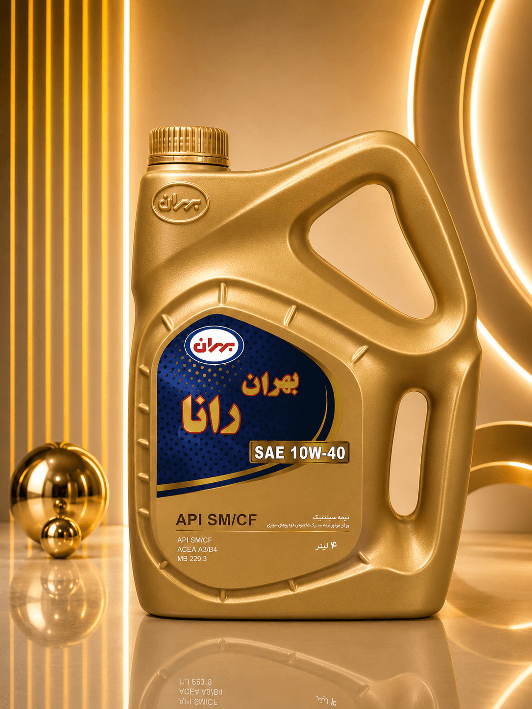 روغن موتور بهران رانا SAE 10W-40 نیمه سنتتیک