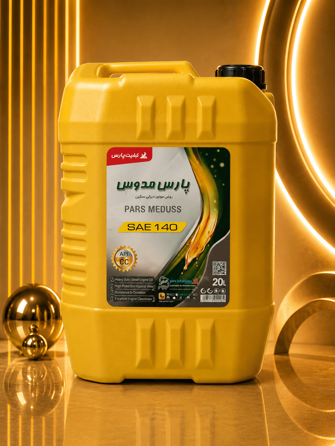 روغن دنده پارس Meduss EP GL-4 مناسب گیربکس دستی خودرو