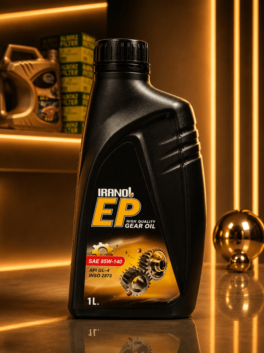 روغن دنده ایرانول EP 85W-140 مناسب گیربکس و دیفرانسیل خودرو